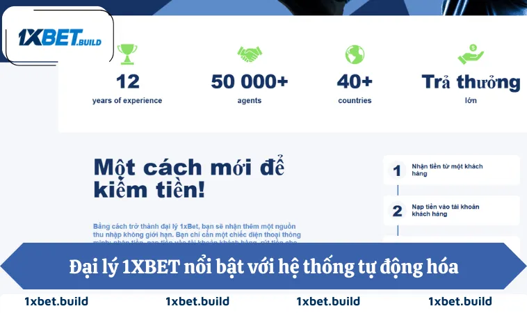 Đại Lý 1XBET 3 Đại lý 1XBET nổi bật với hệ thống tự động hóa và minh bạch tài chính