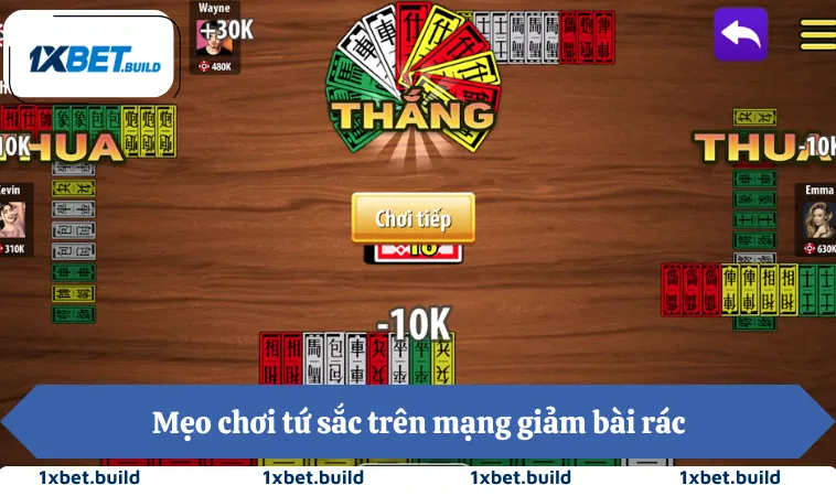 Tứ Sắc Online Và Những Luật Ăn Quân Ai Cũng Nên Biết 3 Mẹo chơi tứ sắc trên mạng giảm bài rác